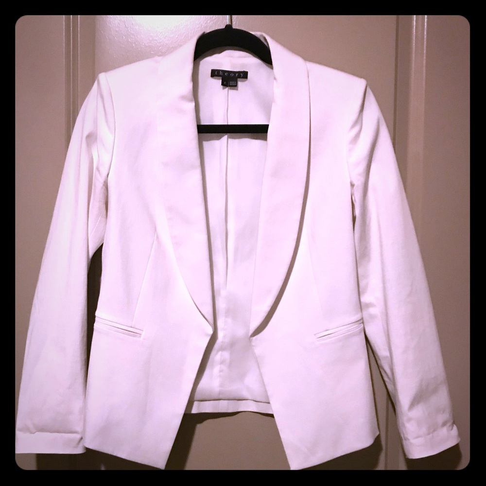 Theory Blazer - White